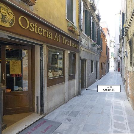 Calle Sacrestia Velence Kültér fotó